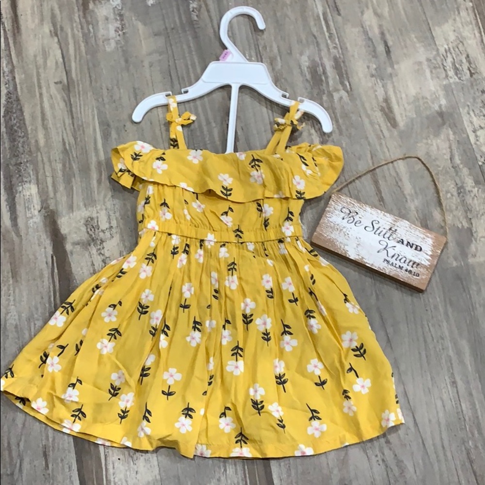 Summer flower dress with diaper cover Carter’s